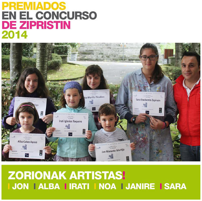 Ganadores Zipristin 2014